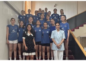 AMADA gənc voleybolçulardan ibarət millinin üzvləri üçün seminar keçirib