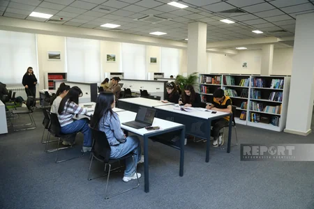 Xankəndiyə gələn diplomatik korpus nümayəndələri Qarabağ Universitetində olublar - YENİLƏNİB