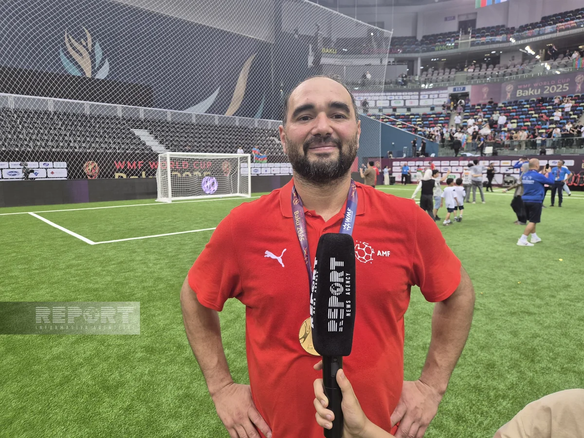 Vəli Qafarov: Azərbaycanın minifutbol yığması Avropada brend komanda kimi tanınır