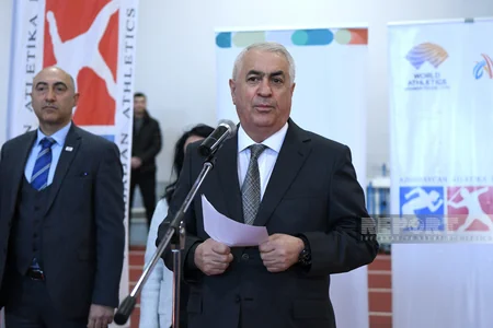 Atletika üzrə Qış Azərbaycan çempionatının açılış mərasimi keçirilib