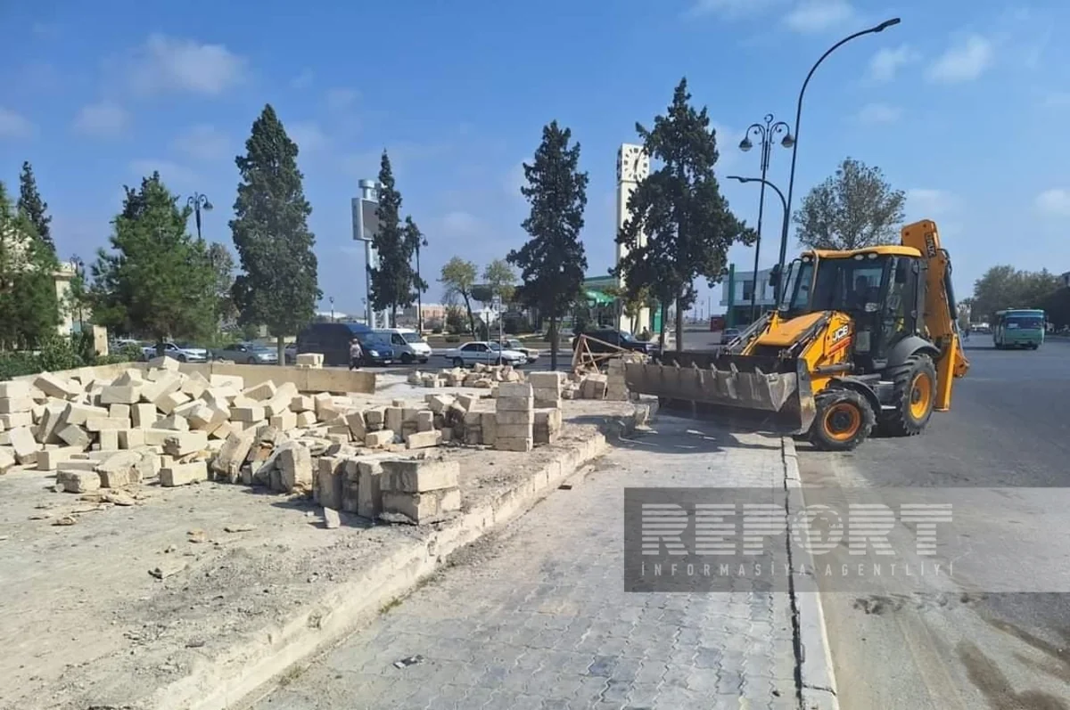 Gəncədə qanunsuz tikintinin qarşısı alınıb