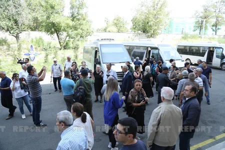 Шушинцы прибыли в родной город