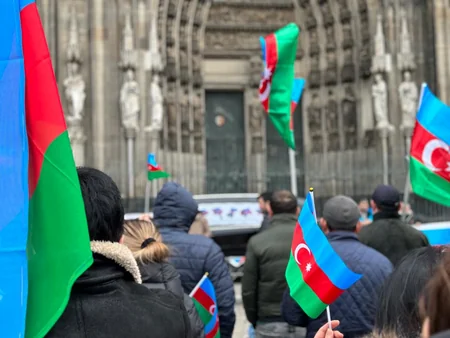 Action to commemorate victims of Khojaly genocide held in Germany
