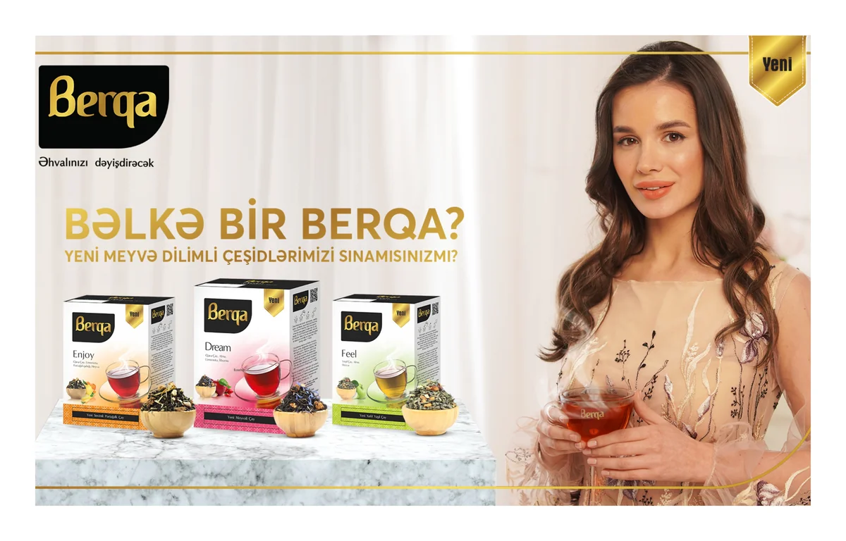 Berqa ilə yeni, tam fərqli bir dad dünyasına səyahətə hazırsınız?