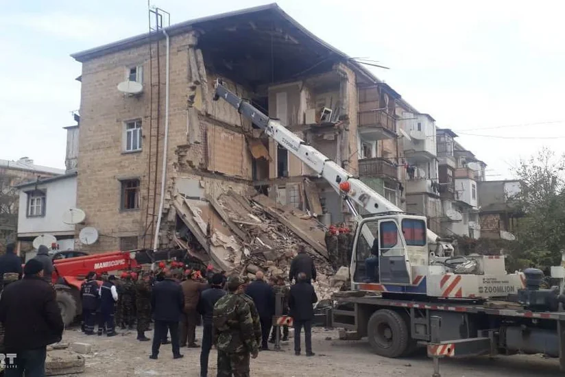 FHN Gəncədəki partlayışla bağlı məlumat yayıb