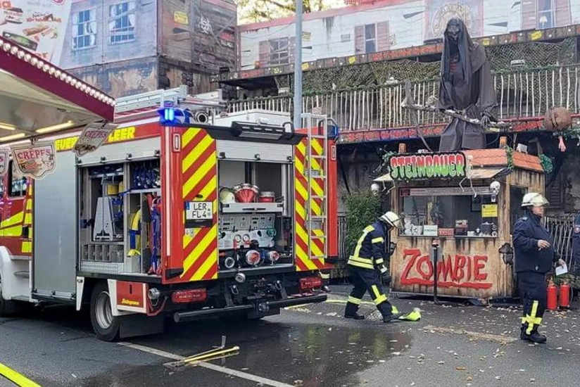 Almaniyada attraksion yanğınında 11 nəfər yaralanıb