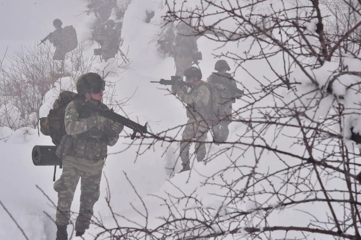 Türkiyə Ordusu İraqın şimalında 4 PKK terroçusunu öldürüb