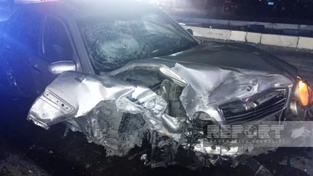 Kürdəmirdə ağır yol qəzasında xəsarət alanların kimliyi məlum olub - YENİLƏNİB