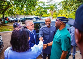 Tahir Gözelin Nigeriyada qubernatorla yüksək səviyyəli görüşü olub