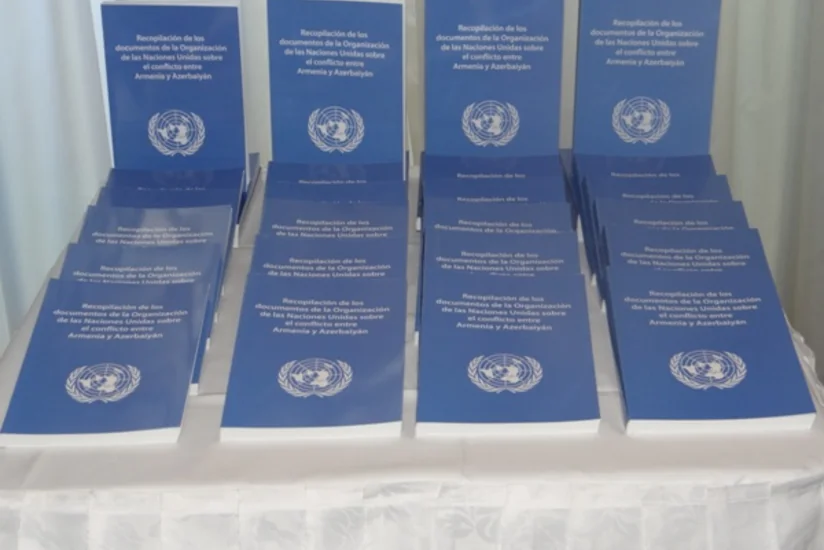 Argentinada “Ermənistan-Azərbaycan münaqişəsinə dair BMT sənədləri toplusu” kitabı təqdim edilib