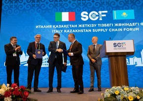 Qazaxıstan və İtaliya 180 milyon avroluq müqavilələr imzalayıblar