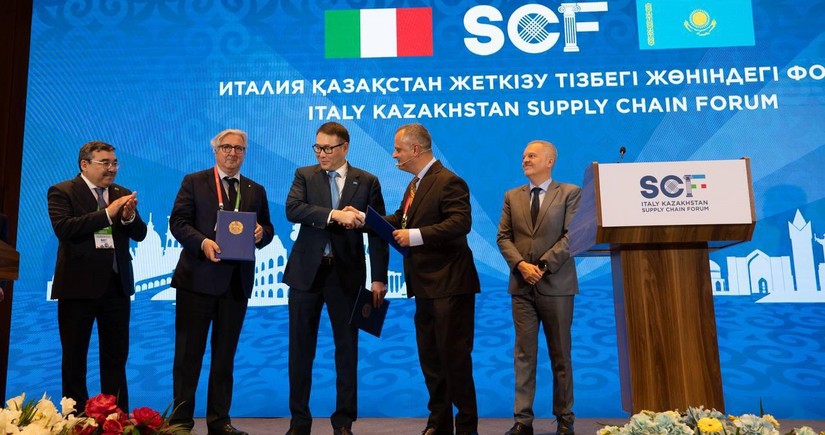 Казахстан и Италия подписали договора на 180 млн евро