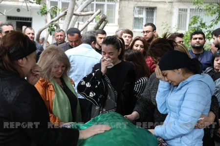 Xalq artisti Vaqif Əsədov dəfn edilib - YENİLƏNİB-2