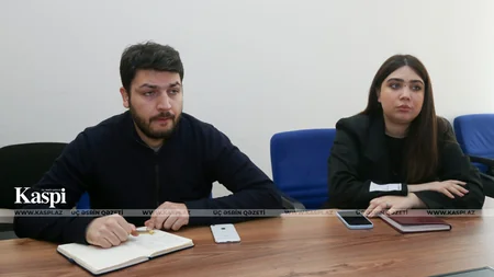 ADA-nın tələbələri “Kaspi” qəzetində olublar