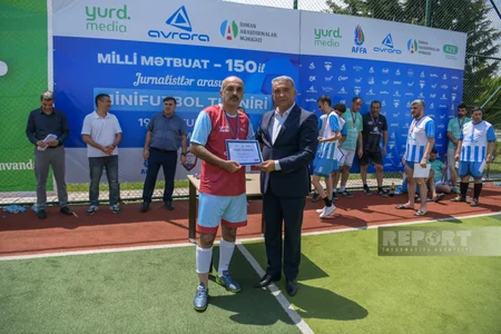 Milli Mətbuat - 150 minifutbol turnirinin qalibi müəyyənləşib
