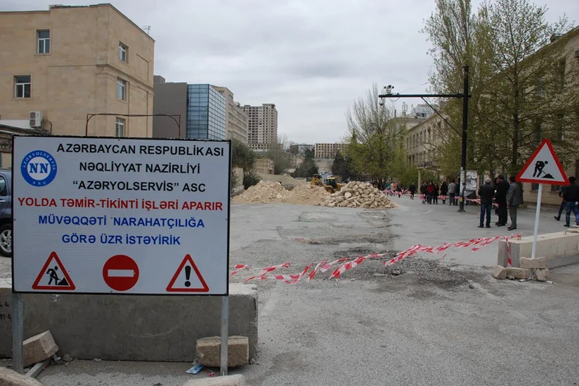 ​Yaxın günlərdə Bakıda daha iki küçə təmirdən sonra istifadəyə veriləcək