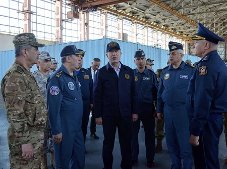 Visit of Turkish defense minister to Azerbaijan ends
