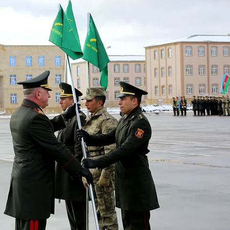 Gənc əsgərlər növbəti xidmət yerlərinə yola salınıb - FOTO