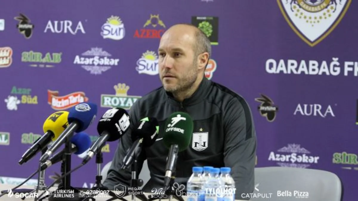 Neftçinin baş məşqçisi: Hakimləri təbrik edirəm