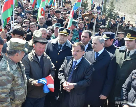 Azərbaycan Ordusunun şəhid olan hərbi qulluqçusu dəfn edilib - FOTO - VİDEO - YENİLƏNİB