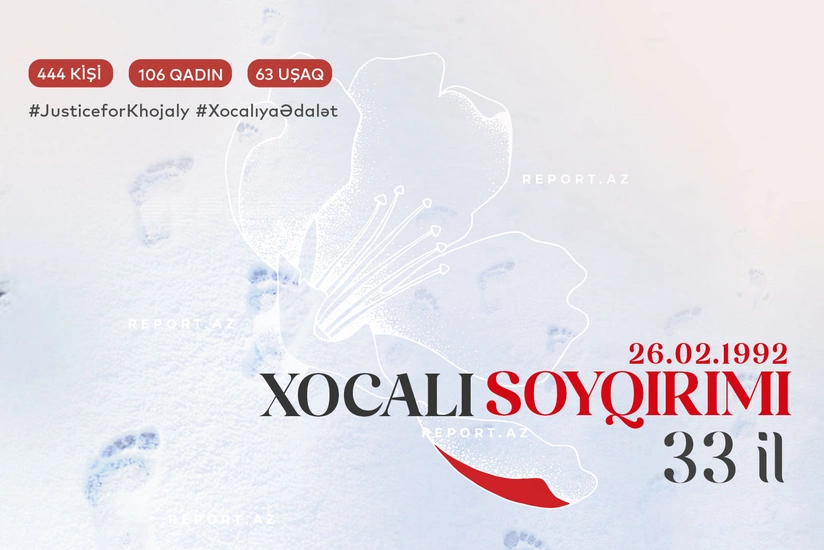 Xocalı soyqırımından 33 il ötür