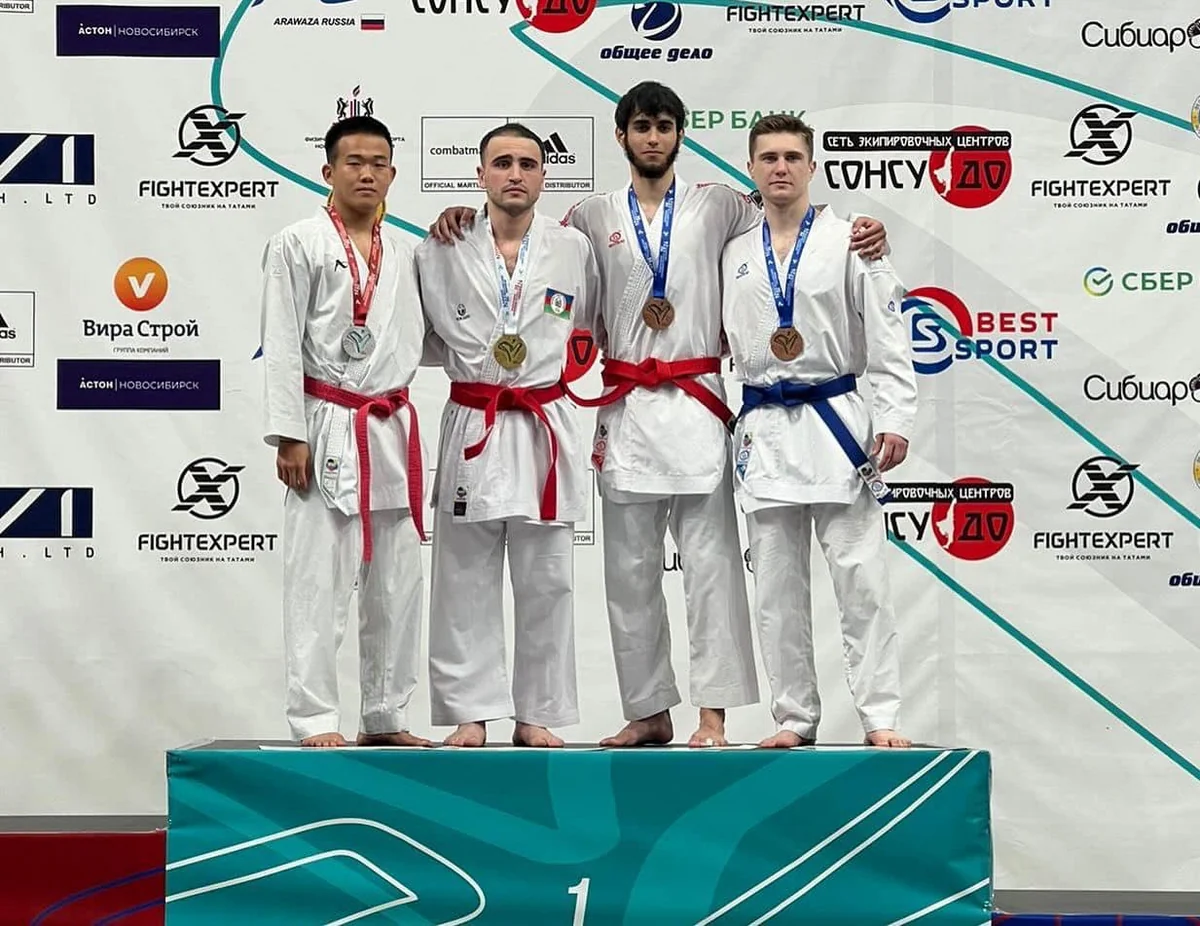Azərbaycan karateçiləri Rusiyada beynəlxalq turnirdə 4 medal qazanıblar