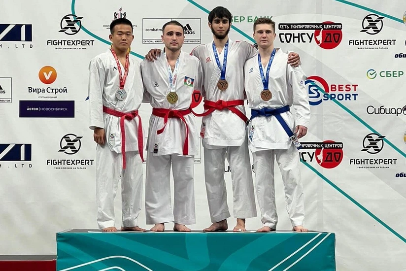 Azərbaycan karateçiləri Rusiyada beynəlxalq turnirdə 4 medal qazanıblar