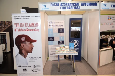 Azərbaycan Avtomobil Federasiyası XII Azərbaycan Beynəlxalq Təhsil Sərgisində iştirak edir