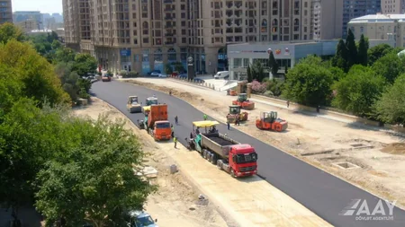 Cavanşir körpüsünün yerində asfaltlanma işlərinə başlanılıb