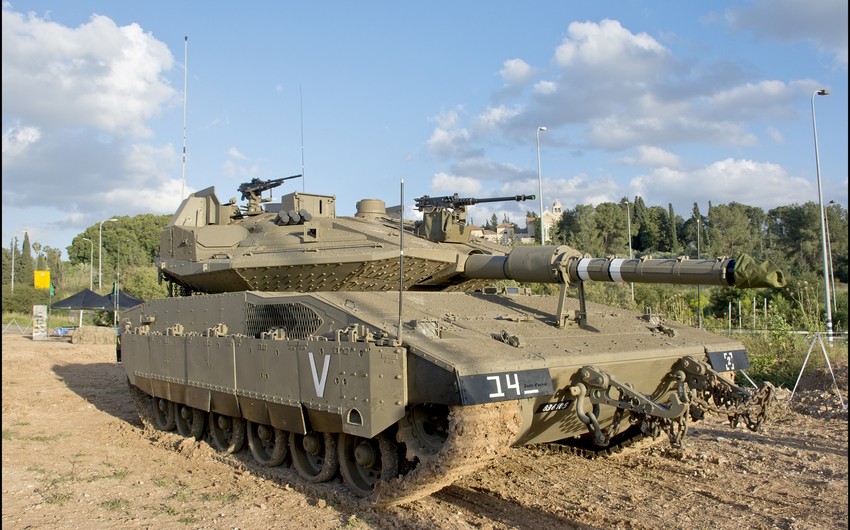 Merkava 5 tank handed over to Israeli army for testing
