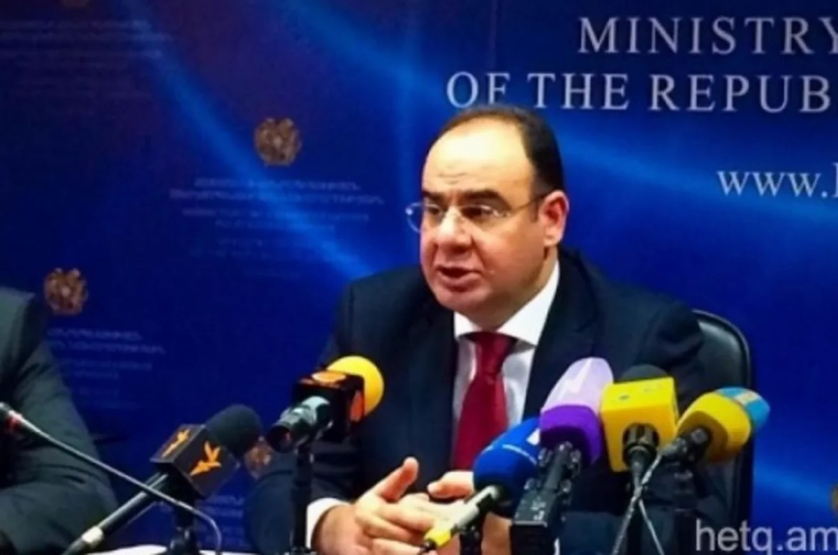 Ermənistan səhiyyə nazirinin keçmiş müavini tutulub