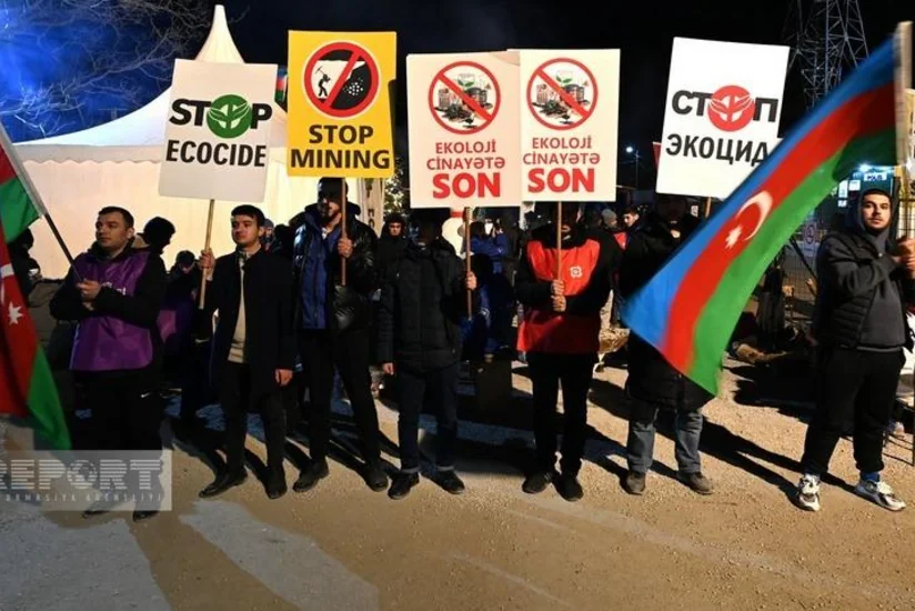 Xankəndi-Laçın yolunda ekoaksiya iştirakçılarının tələbi dəyişməz qalır