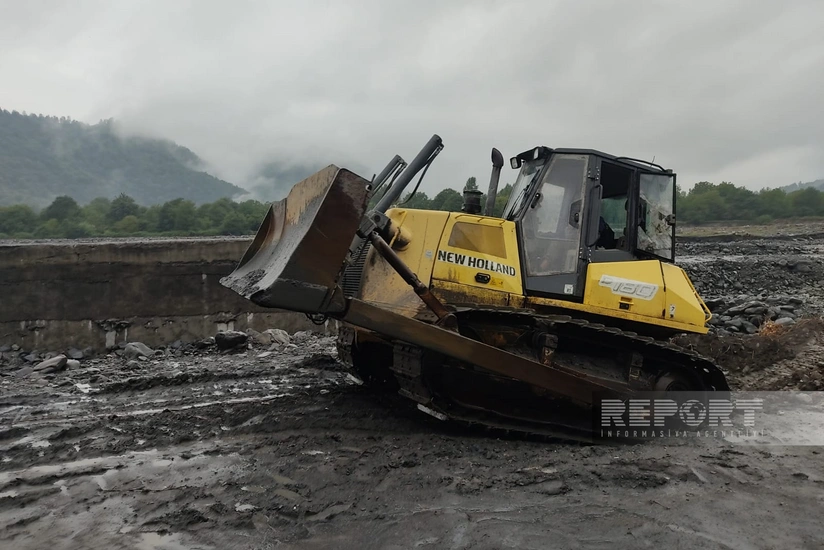 Qəbələdə selin yaratdığı fəsadlar aradan qaldırılıb
