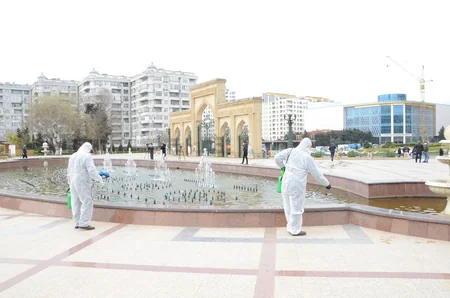 Bakıda dezinfeksiya tədbirləri daha da gücləndirildi