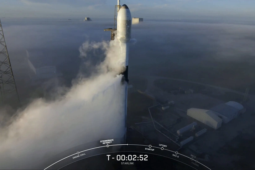 SpaceX вывела на орбиту еще 53 спутника для сети Starlink