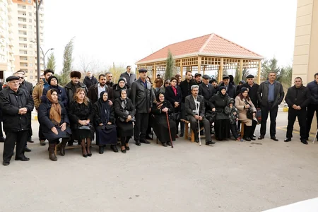 Şəhid ailələrinə, Qarabağ müharibəsi və 20 Yanvar əlillərinə 145 mənzil  təqdim edilib
