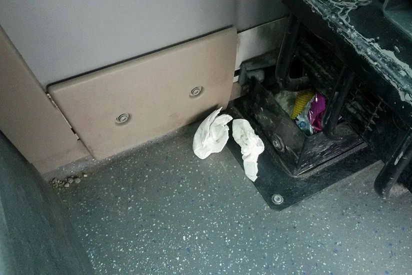 Measures will be taken on passengers littering or damaging Baku buses