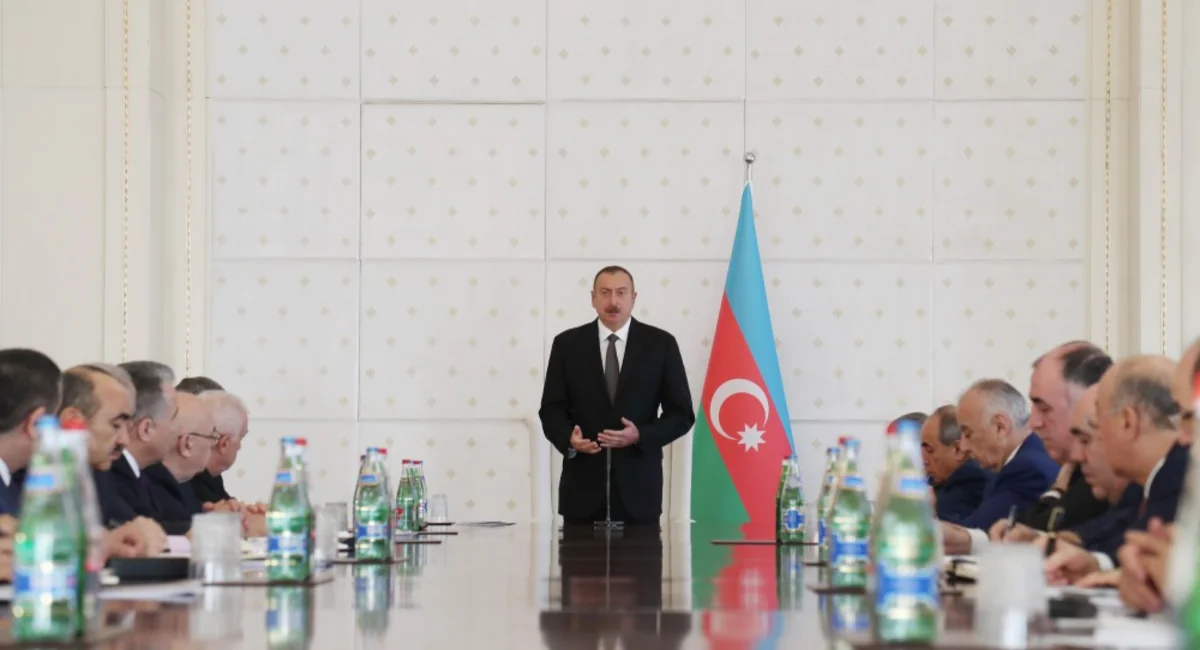 Prezident İlham Əliyevin sədrliyi ilə Nazirlər Kabinetinin iclası keçirilib