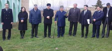 DQİDK sədrinin birinci müavini Şamaxı və Qobustan dindarları ilə görüşüb