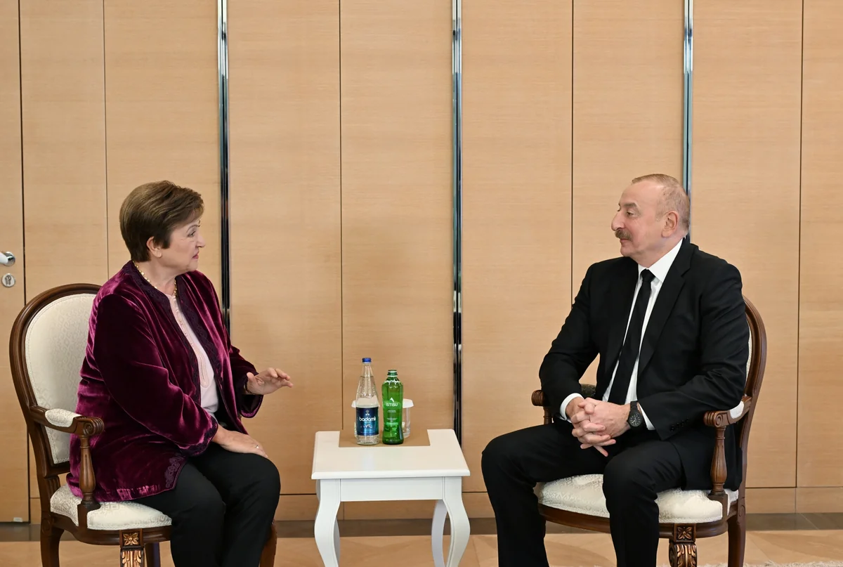 President Ilham Aliyev meets with IMF Managing Director
