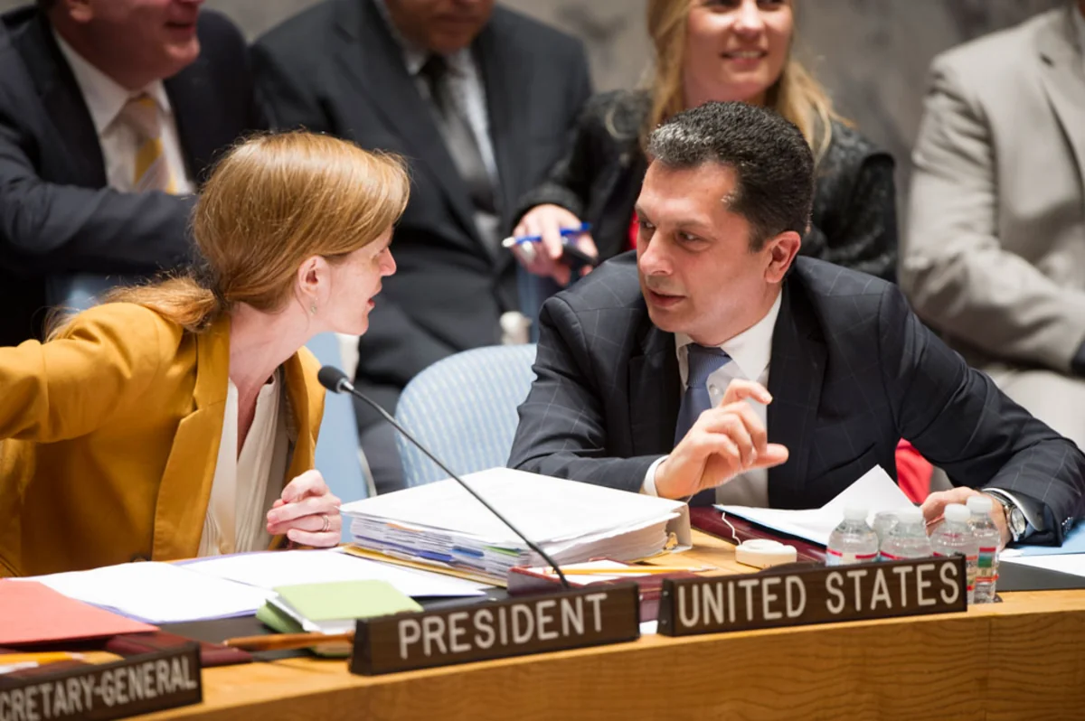 UN Security Council work on a Russian resolution to suppress ISIS financing