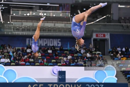 Bakıda batut gimnastikası üzrə Dünya Kubokuna start verilib - FOTOREPORTAJ