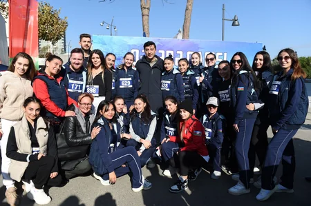 Bakıda qələbə qaçışı təşkil edilib