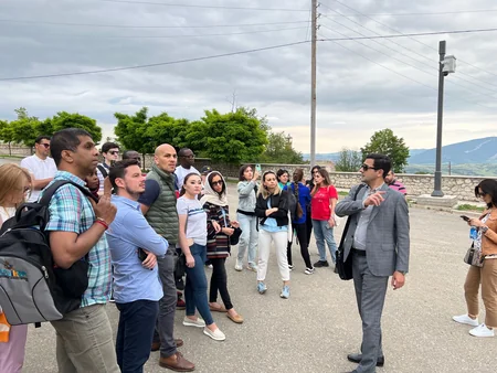 Xarici diplomatlar Şuşaya səfər edib