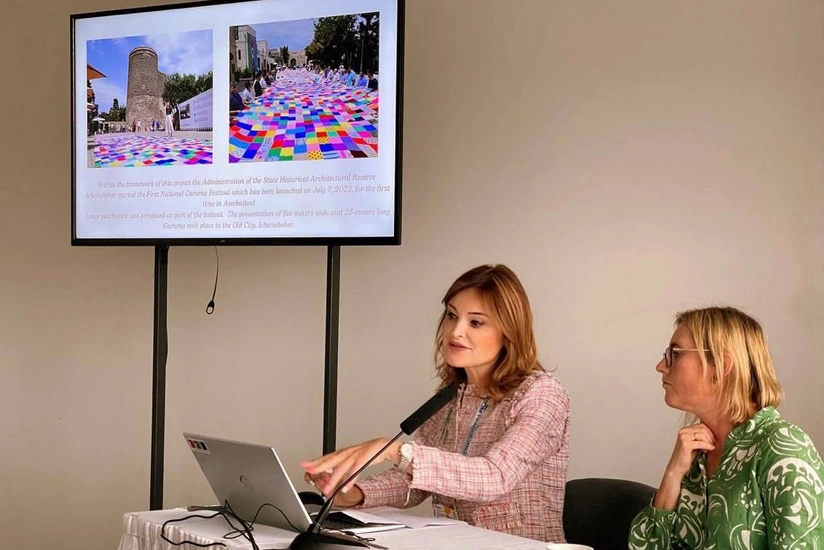 Praqada Azərbaycanın qurama sənəti nümayiş olunub