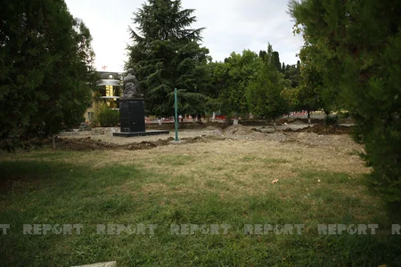 Gürcüstanda Nəriman Nərimanov adına park yenidən qurulur