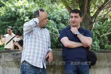 Foreign diplomats visit Juma Mosque in Aghdam