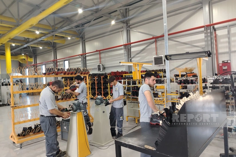 Ağdamda istehsal olunan ayaqqabılar ilk dəfə Qazaxıstana ixrac edilib