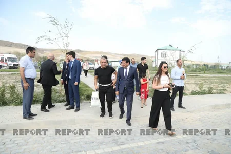 Zəngilanın Ağalı kəndinin sakinləri olan 10 ailə doğma yurduna çatıb