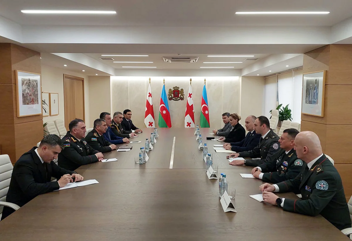 Azerbaijani, Georgian defense ministers sign military cooperation plan for 2023